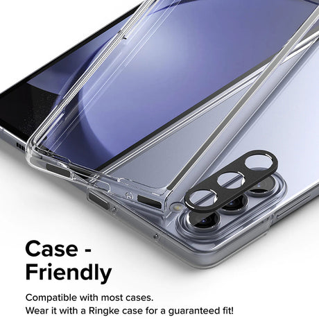 Folie de protectie Ringke Camera Styling compatibil cu Samsung Galaxy Z Fold5, Negru