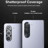 Folie de protectie Ringke Camera Glass (set de 2) compatibil cu Samsung Galaxy Z Fold5, Negru
