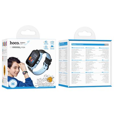 Ceas inteligent pentru copii Hoco Y104, 4G GPS, WiFi, 700mAh, 1.69” cu functie de apelare