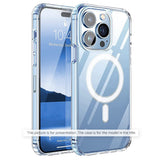 Husa de protectie Techsuit MagSafe Pro compatibil cu iPhone 18 Pro / iPhone 17 Pro, Transparent