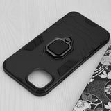 Husa de protectie Techsuit Silicone Shield compatibil cu iPhone 15 Plus, Negru