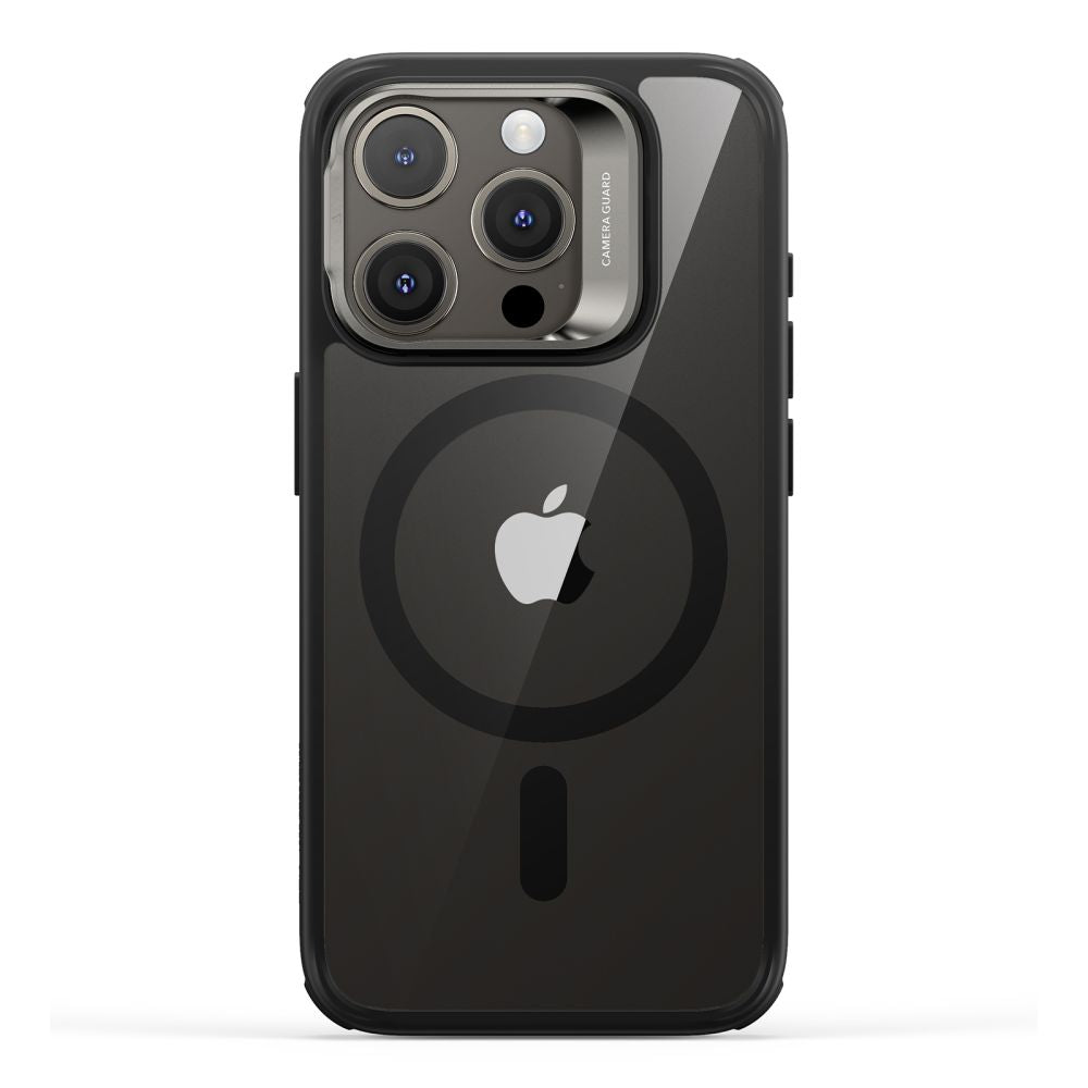 Husa de protectie ESR Classic Hybrid HaloLock Kickstand compatibil cu iPhone 15 Pro, Transparent Black