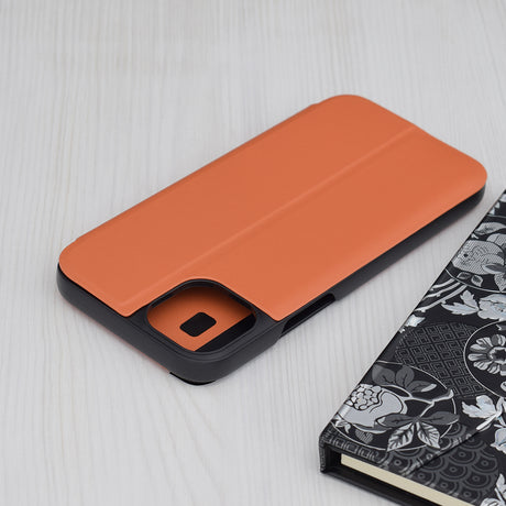 Husa de protectie Techsuit eFold Series compatibil cu iPhone 15 Plus, Portocaliu