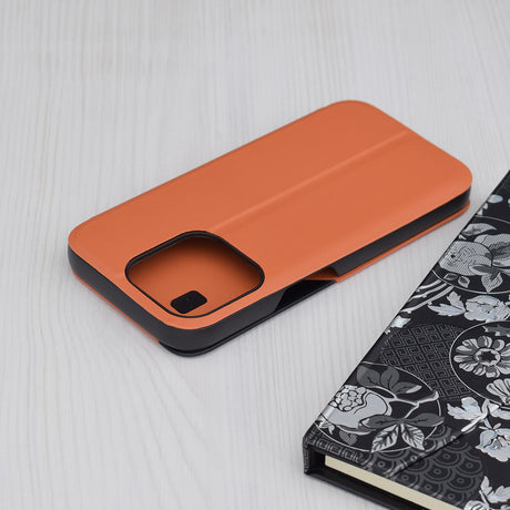 Husa de protectie Techsuit eFold Series compatibil cu iPhone 15 Pro, Portocaliu
