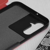 Husa de protectie Techsuit eFold Series compatibil cu Samsung Galaxy A25 5G, Roșu