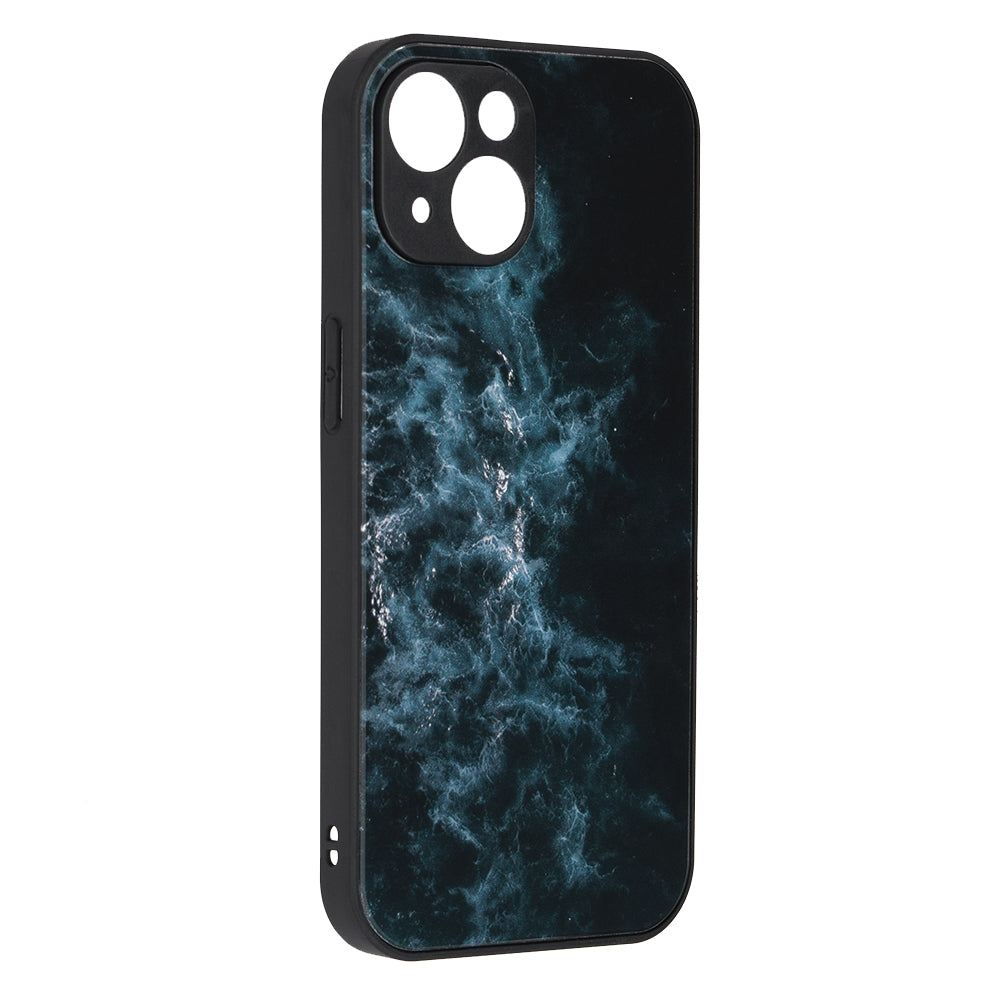 Husa de protectie Techsuit Glaze Series compatibil cu iPhone 15 Plus, Albastru Nebula