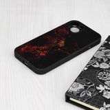 Husa de protectie Techsuit Glaze Series compatibil cu iPhone 15 Plus, Rosu Nebula