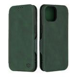 Husa de protectie Techsuit Safe Wallet Plus compatibil cu iPhone 15, Verde