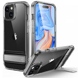 Husa de protectie ESR Air Shield Boost Kickstand compatibil cu iPhone 15 Plus, Transparent