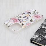 Husa de protectie Techsuit Marble Series compatibil cu iPhone 15 Pro Max, Chloe White