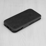 Husa de protectie Techsuit Safe Wallet Plus compatibil cu iPhone 15 Pro Max, Negru