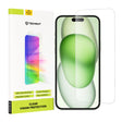 Folie de protectie Techsuit Clear Vision Glass compatibil cu iPhone 15 Plus / iPhone 15 Pro Max / iPhone 16 Plus, Transparent