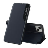 Husa de protectie Techsuit eFold Series compatibil cu iPhone 15 Plus, Albastru Inchis