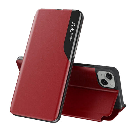 Husa de protectie Techsuit eFold Series compatibil cu iPhone 15 Plus, Rosu