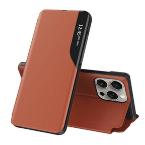 Husa de protectie Techsuit eFold Series compatibil cu iPhone 15 Pro, Portocaliu