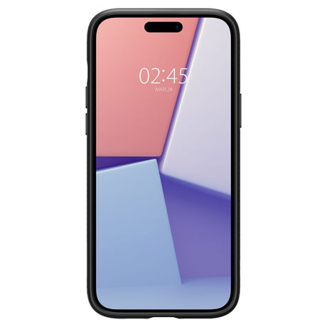 Husa pentru iPhone 15 - Spigen Liquid Air (ACS06790) - Matte Black