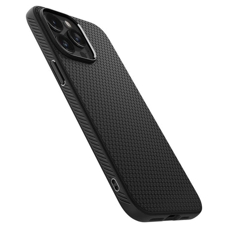 Husa de protectie Spigen Liquid Air (ACS06704) compatibil cu iPhone 15 Pro, Negru Mat