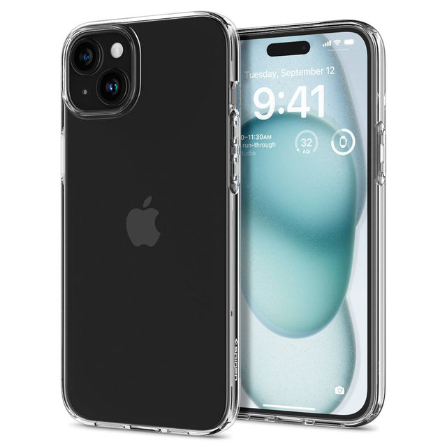 Husa de protectie Spigen Liquid Crystal (ACS06786) compatibil cu iPhone 15, Transparent