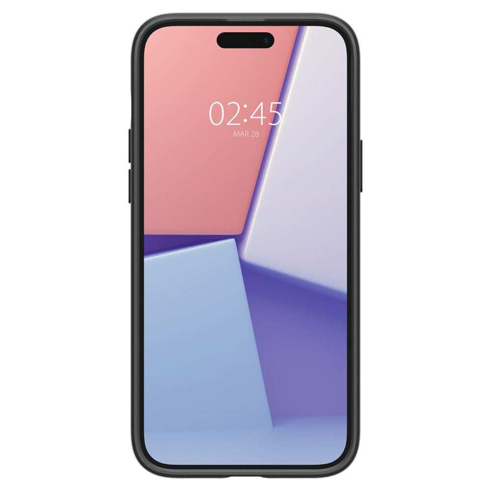 Husa de protectie Spigen Thin Fit (ACS06776) compatibil cu iPhone 15, Negru