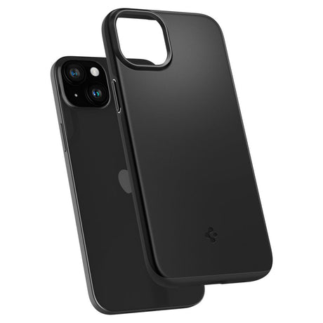 Husa de protectie Spigen Thin Fit (ACS06776) compatibil cu iPhone 15, Negru