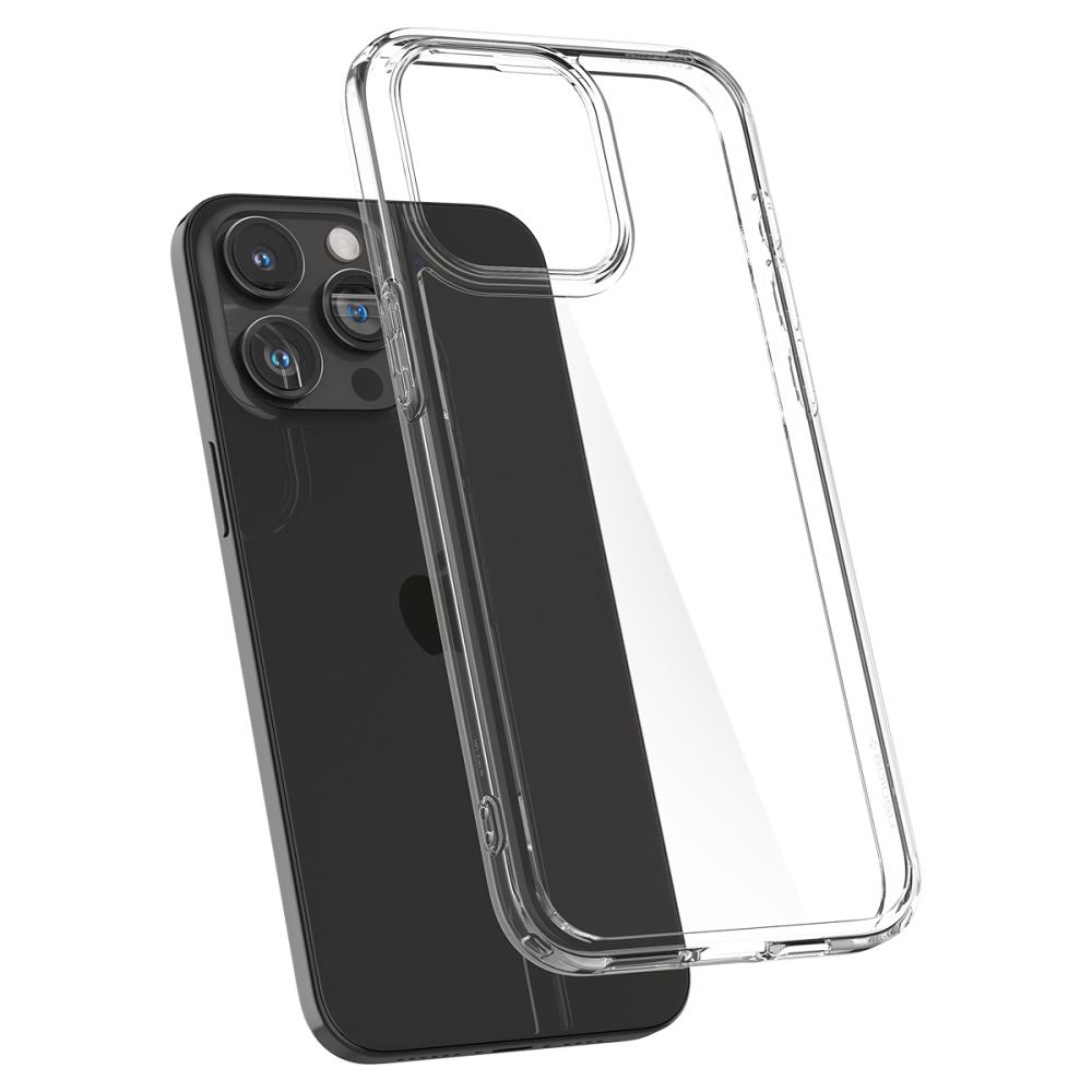 Husa de protectie Spigen Ultra Hybrid (ACS06565) compatibil cu iPhone 15 Pro Max, Transparent
