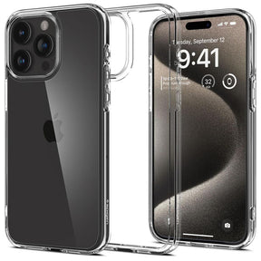 Husa de protectie Spigen Ultra Hybrid (ACS06565) compatibil cu iPhone 15 Pro Max, Transparent