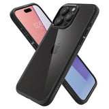 Husa de protectie Spigen Ultra Hybrid (ACS06570) compatibil cu iPhone 15 Pro Max, Negru Mat