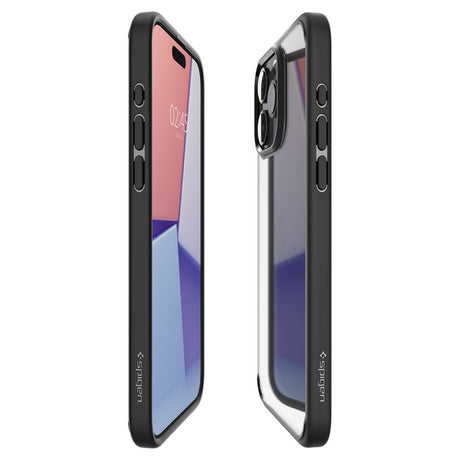 Spigen Ultra Hybrid ACS06570 fekete tok iPhone 15 Pro Max készülékhez