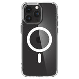 Husa de protectie Spigen Ultra Hybrid MagSafe (ACS06715) compatibil cu iPhone 15 Pro, Alb