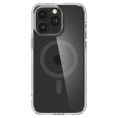 Husă Spigen Ultra Hybrid compatibil MagSafe pentru iPhone 15 Pro Max, gri
