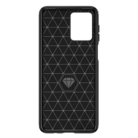 Husa de protectie Techsuit Carbon Silicone compatibil cu Motorola Moto G54 / Moto G54 Power Edition / Moto G64, Negru
