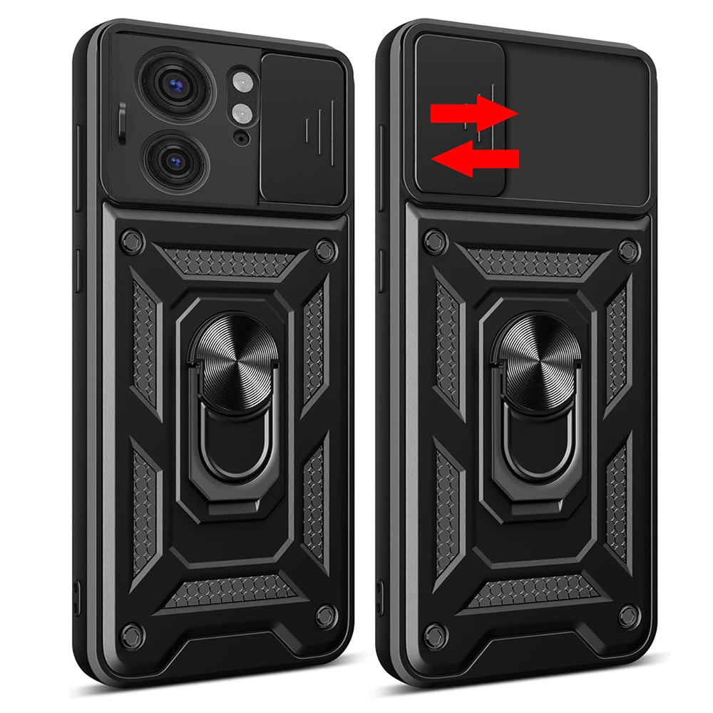 Husa de protectie Techsuit CamShield Series compatibil cu Motorola Edge 40 / Edge (2023), Negru