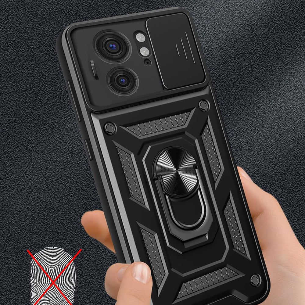 Husa de protectie Techsuit CamShield Series compatibil cu Motorola Edge 40 / Edge (2023), Negru