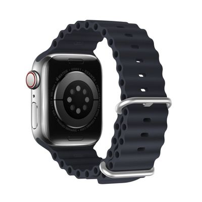 Curea de silicon DUX DUCIS OCEAN WAVE, Apple Watch 42 / 44 / 45 / 46 / 49 mm
