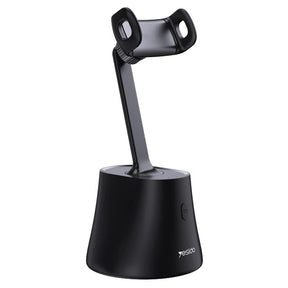 Suport Yesido Selfie Stick (SF10), Stable, Intelligent Face Recognition, 360° Rotation, Negru