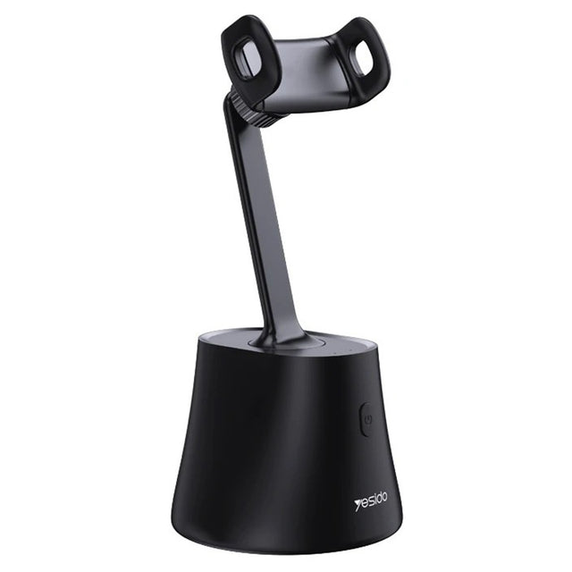Suport Yesido Selfie Stick (SF10), Stable, Intelligent Face Recognition, 360° Rotation, Negru