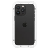 Folie de protectie Spigen (set de 2) Glas.tR EZ-FIT (AGL06873) compatibil cu iPhone 15 Pro Max, Negru