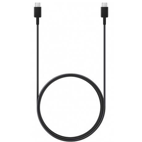 Cablu Samsung Original (EP-DX510JBEGEU), Type-C to Type-C Fast Charging 5A, 1.8m, Alb (Blister Packing)