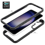 Folie de protectie Techsuit Defense360 Pro + compatibil cu Samsung Galaxy S23 FE, Negru