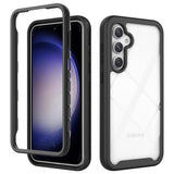 Folie de protectie Techsuit Defense360 Pro + compatibil cu Samsung Galaxy S23 FE, Negru
