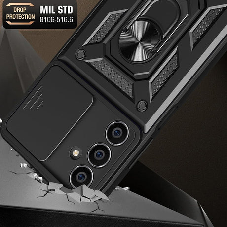 Husa de protectie Techsuit CamShield Series compatibil cu Samsung Galaxy S23 FE, Negru
