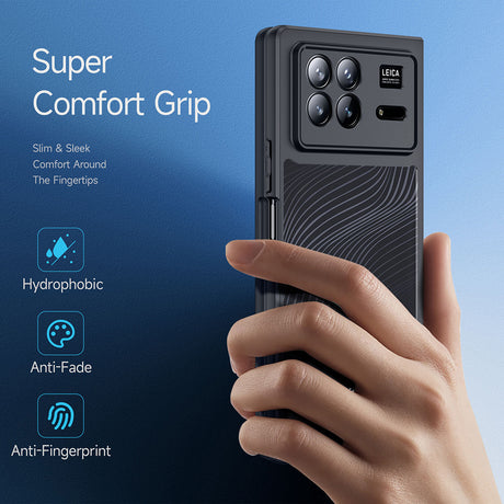 Husa de protectie Dux Ducis Aimo Series compatibil cu Xiaomi Mix Fold 3, Negru