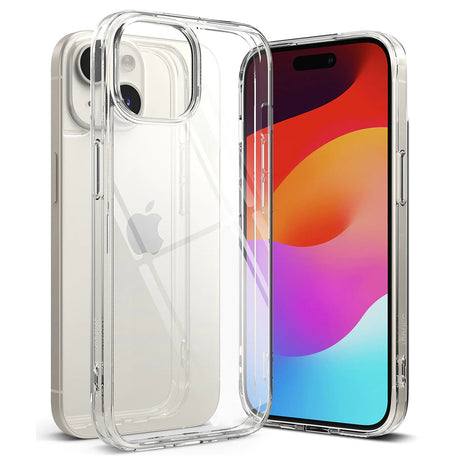 Husa de protectie Ringke Fusion compatibil cu iPhone 15, Transparent
