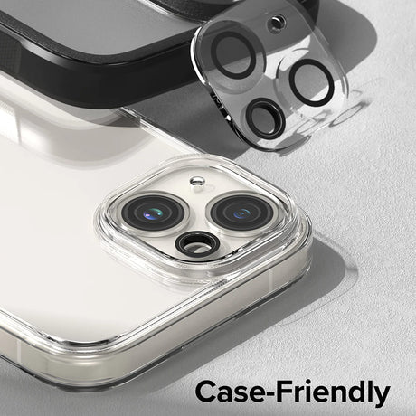 Folie de protectie Ringke Camera Glass (set de 2) compatibil cu iPhone 15 / iPhone 15 Plus, Transparent