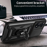 Husa de protectie Techsuit CamShield Series compatibil cu Oppo A78 4G, Negru
