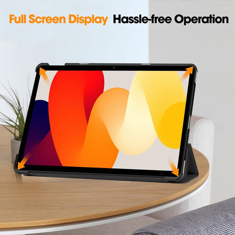 Husa de protectie tableta Techsuit FoldPro compatibil cu Xiaomi Redmi Pad SE 11", Negru