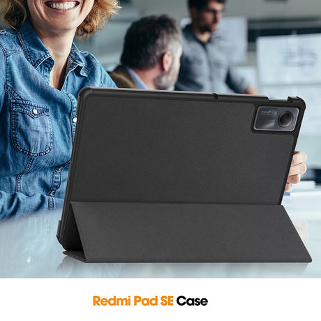 Husa de protectie tableta Techsuit FoldPro compatibil cu Xiaomi Redmi Pad SE 11", Negru