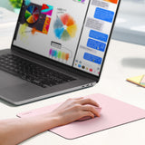 Tastatura/Mouse Baseus Mouse Pad (B01055504411-00), for Office, Gaming, Home, from PU Leather, Roz Pastel