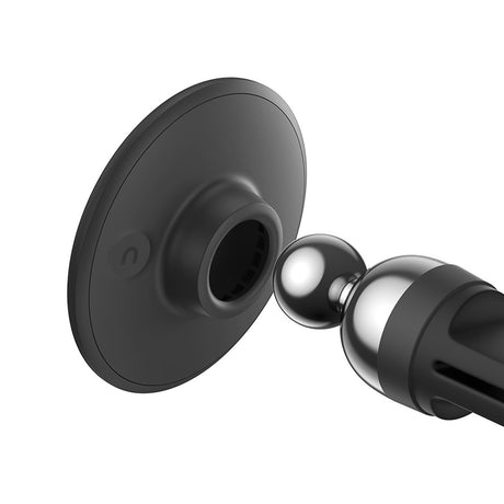 Suport Baseus C01 (C40140802113-00), 360° Magnetic, for Air Vent, Attached Cable Drop, Negru