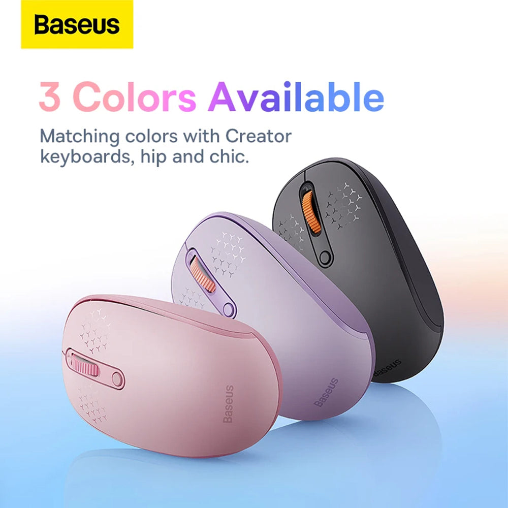 Mouse Baseus F01A (B01055502833-00), Wireless, Ergonomic, Gri